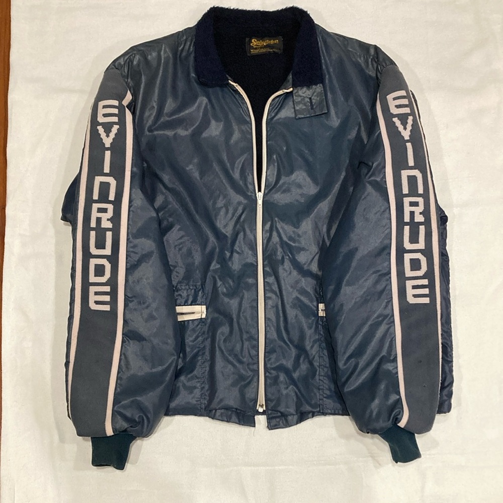 Swingster world of wearables Evinrude racing jacket